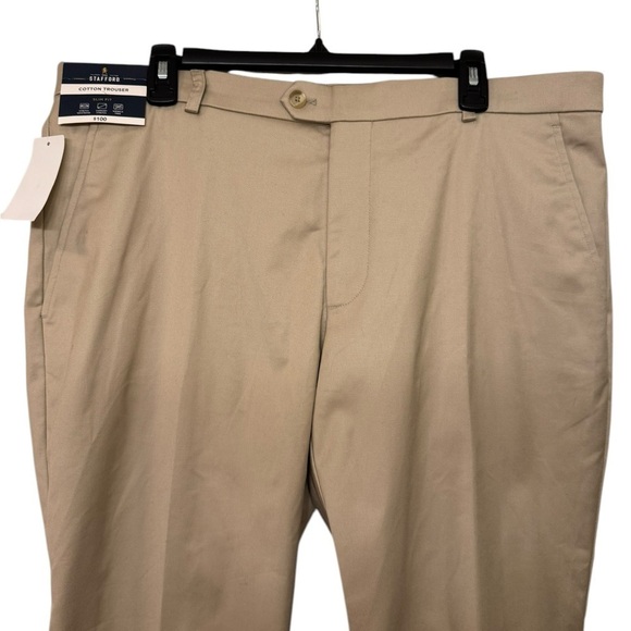 Stafford Slim Fit Cotton Trousers 38x29 - Picture 5 of 11